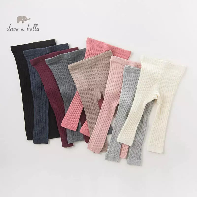 dave&bella  デイブベラ シンプルリブレギンス