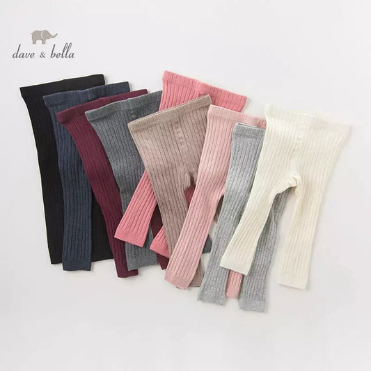 dave&bella  デイブベラ シンプルリブレギンス