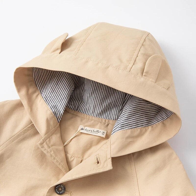 dave&bella デイブベラ くまちゃんポケットデザインアウター DB1220509