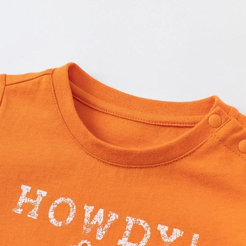 dave&bella  デイブベラ  HOWDY!オレンジロンT 24M