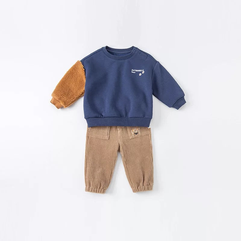 dave&bella  デイブベラ  ひょっこりくまさんトレーナー