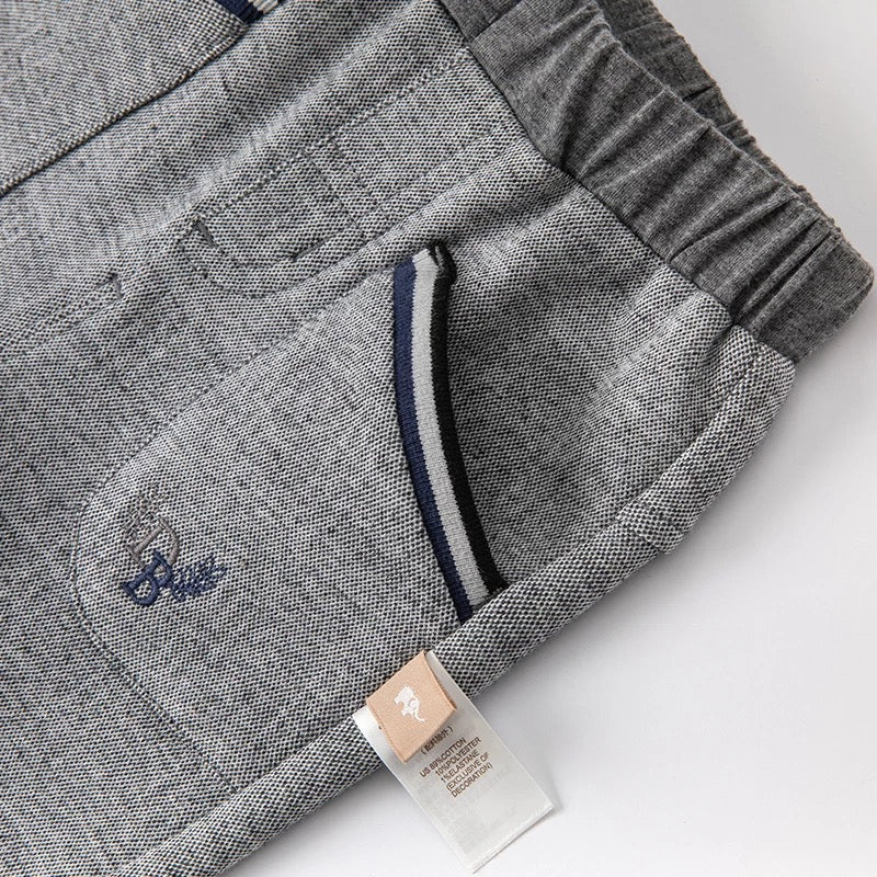 【100cm last 1】dave&bella デイブベラ ネイビーストライプポイントグレーパンツ DB1220745