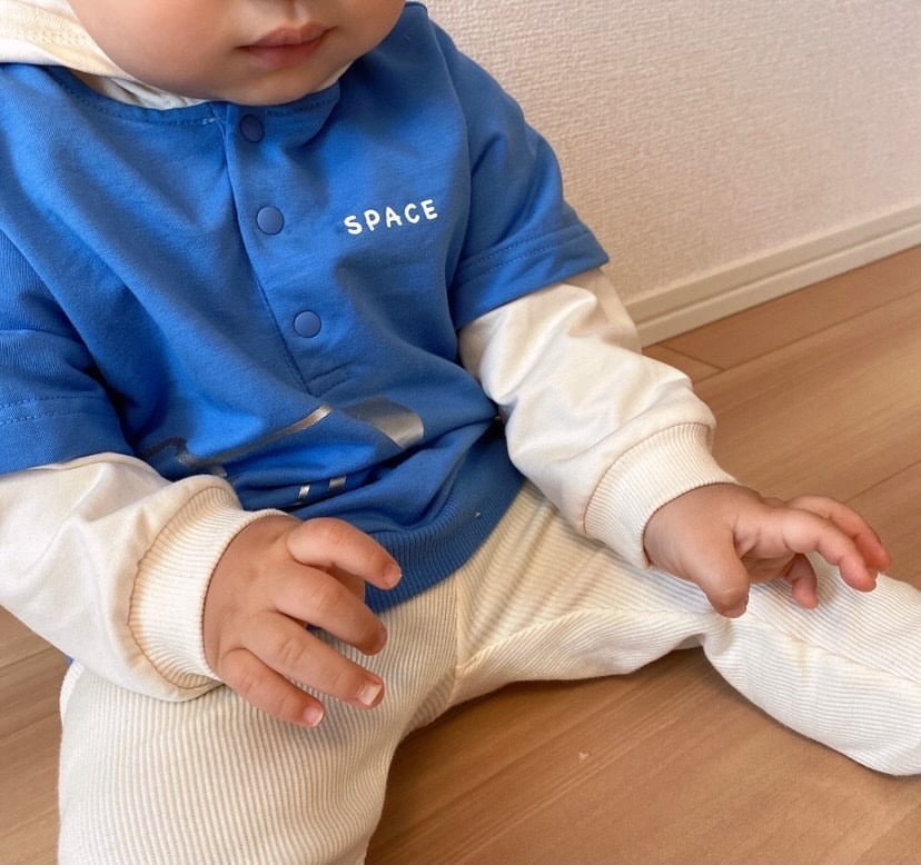 dave&bella デイブベラ スペースデザインパーカー DB1220432 90cm