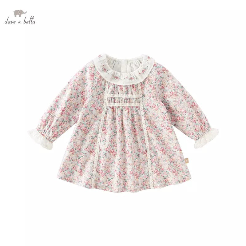 dave&bella デイブベラ クラシックローズデザインワンピース DB3222446