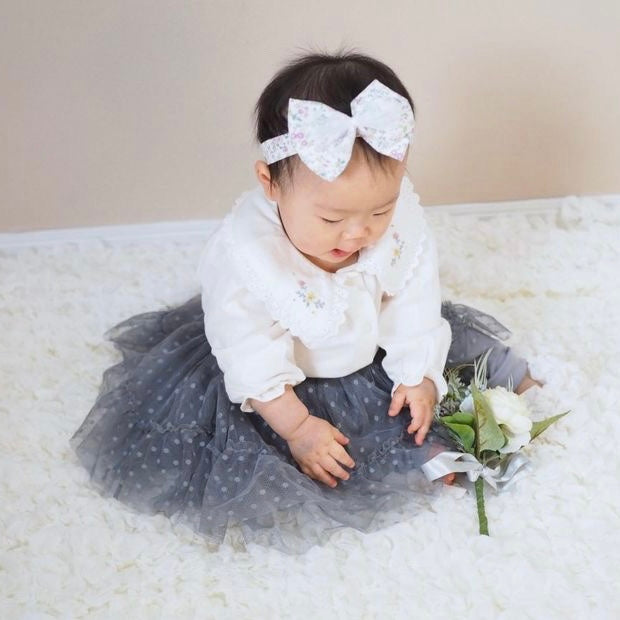 dave&bella dot tulle skirt leggings DB1221235