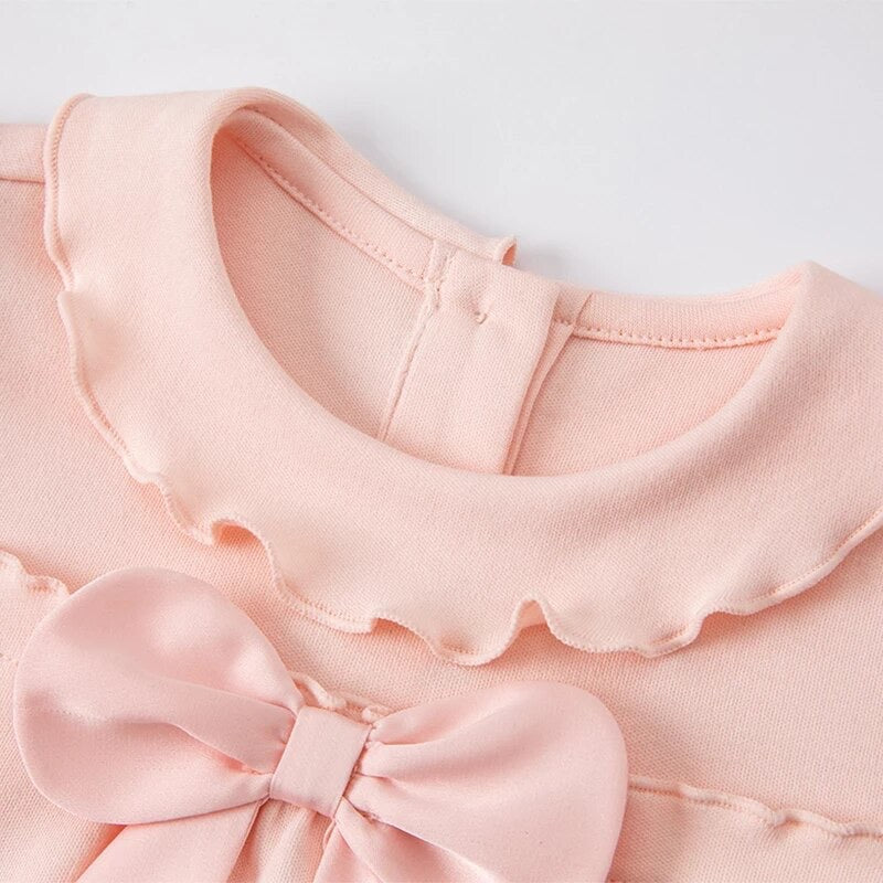 dave&bella デイブベラ 帽子付きビッグリボンロンパース DB1223376 59cm