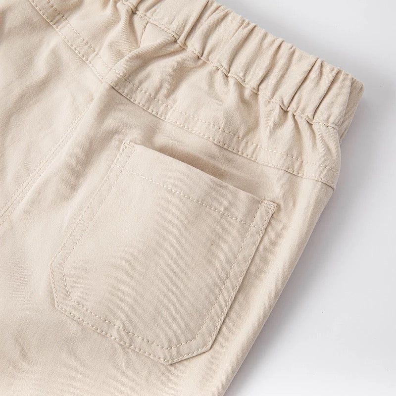 dave&bella Dave Bella Triceratops embroidery pants DB1220441