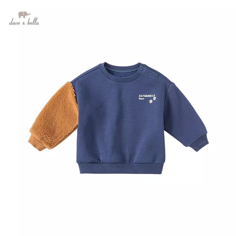 dave&bella  デイブベラ  ひょっこりくまさんトレーナー