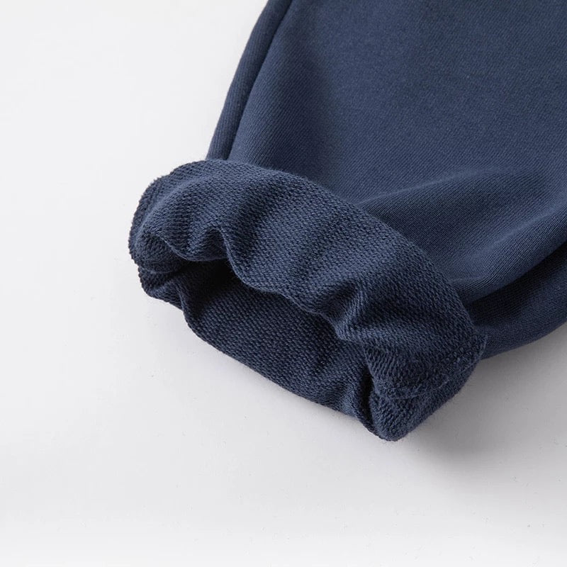 dave&bella デイブベラ ボウタイ付きライトブルーベストドッキングトップス&ネイビーパンツセット DB1220499