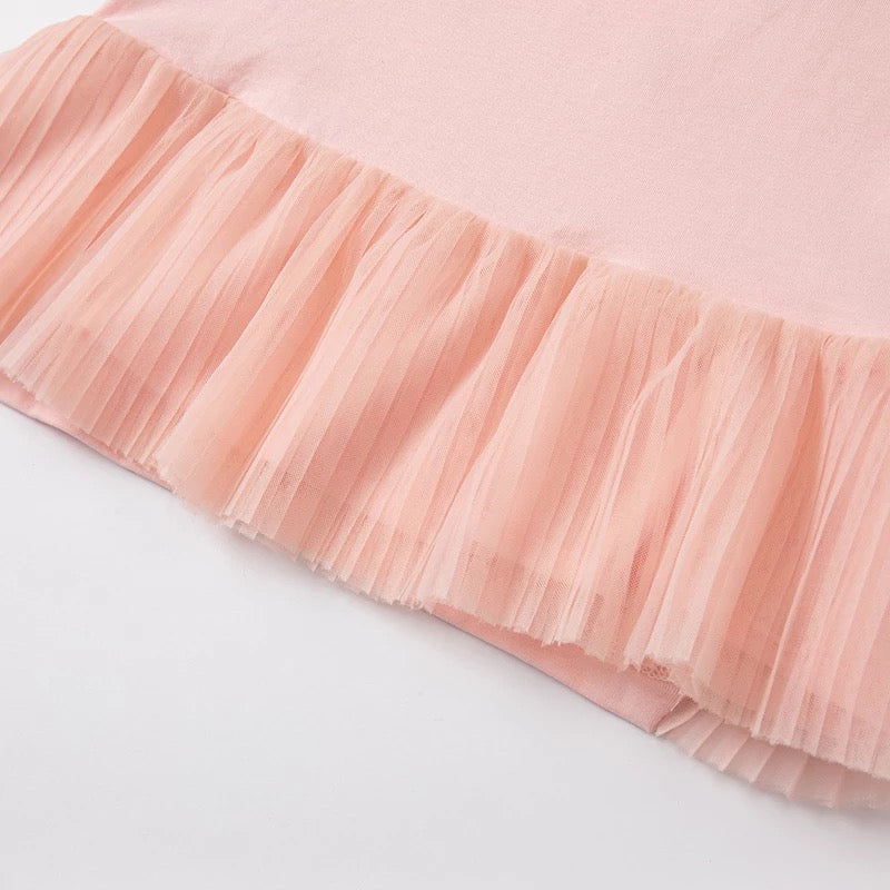 dave&bella デイブベラ マーメイドイラストフリルTシャツ DB2221874 90cm