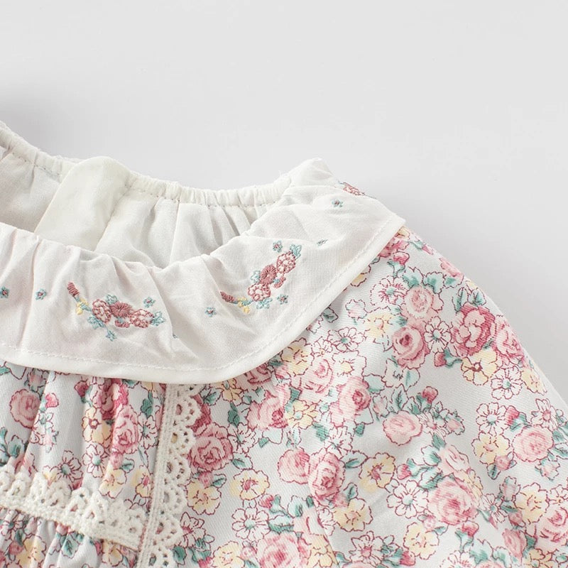 dave&bella デイブベラ クラシックローズデザインワンピース DB3222446