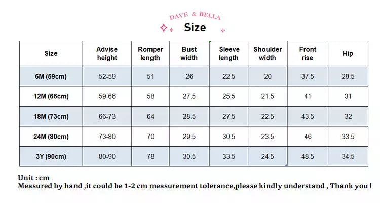 dave&bella デイブベラ 帽子付きビッグリボンロンパース DB1223376 59cm