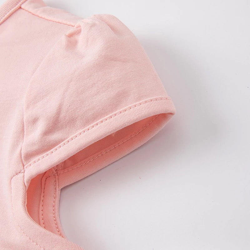 dave&bella デイブベラ マーメイドイラストフリルTシャツ DB2221874 90cm