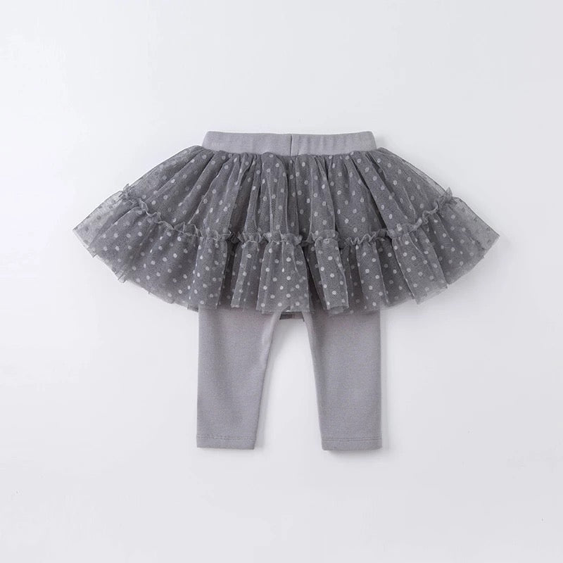 dave&bella dot tulle skirt leggings DB1221235