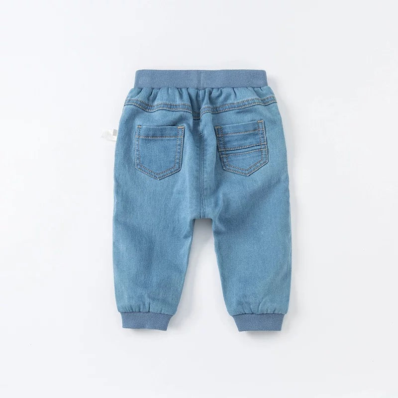 dave&bella Dave Bella Simple Stretch Jogger Denim Pants