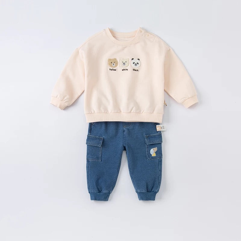 dave&bella デイブベラ ふわふわアニマルトレーナー DB1220833