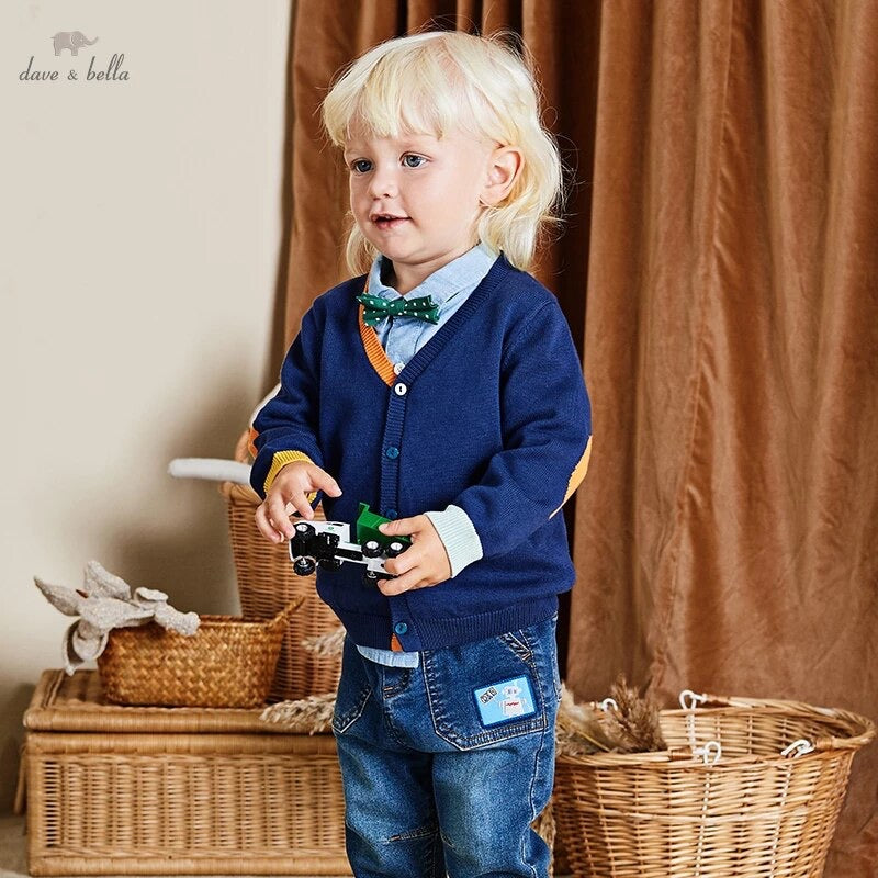 dave&bella Dave Bella Navy Cardigan DB3223055 100cm