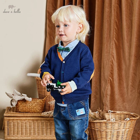 dave&bella Dave Bella Navy Cardigan DB3223055 100cm