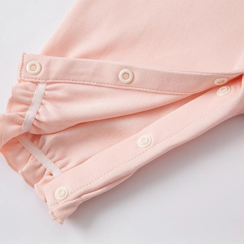 dave&bella デイブベラ 帽子付きビッグリボンロンパース DB1223376 59cm