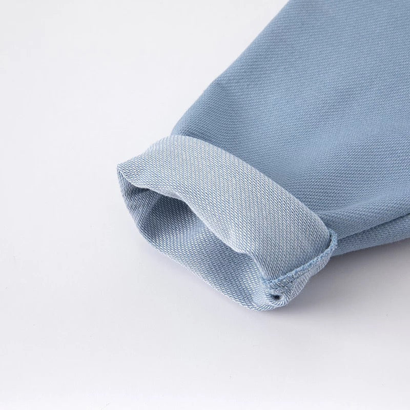 dave&bella デイブベラ ペタル襟イエローグリーンフローラルブラウスセットアップ DB1220785