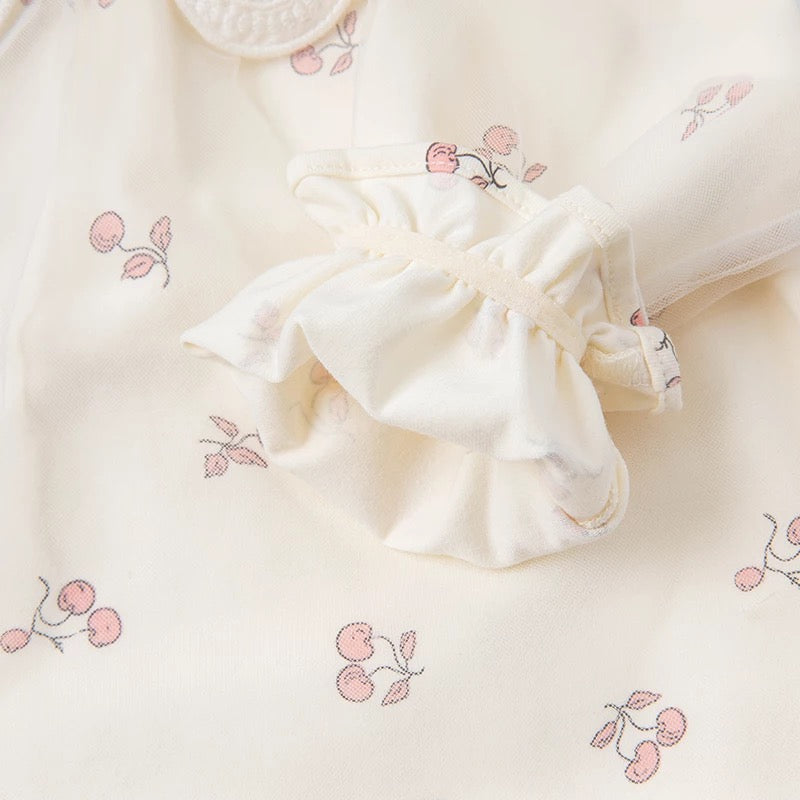 【120cm last one】dave&bella デイブベラ チェリーデザイントップス DB1220489