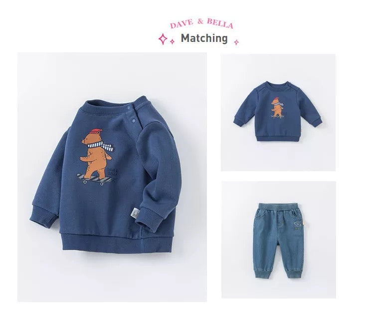 dave&bella  デイブベラ  スケーターベアトレーナー