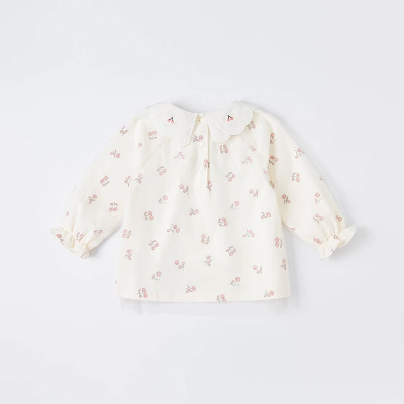 【120cm last one】dave&bella デイブベラ チェリーデザイントップス DB1220489