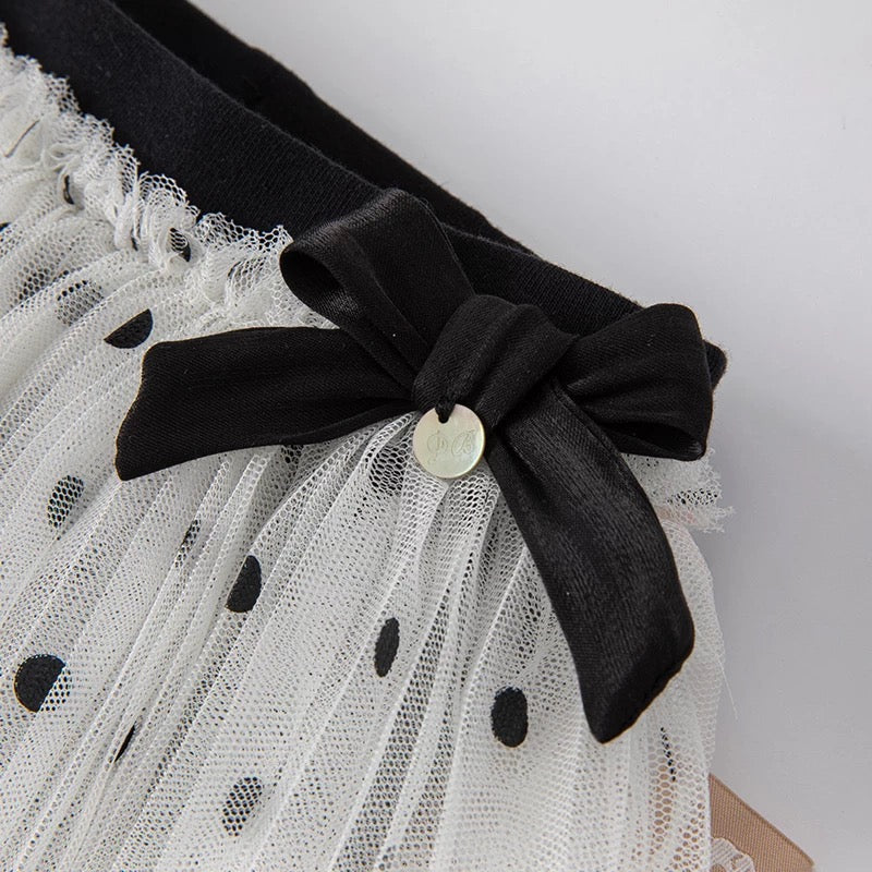 dave&bella Dot tulle skirt leggings DB1220893 100cm