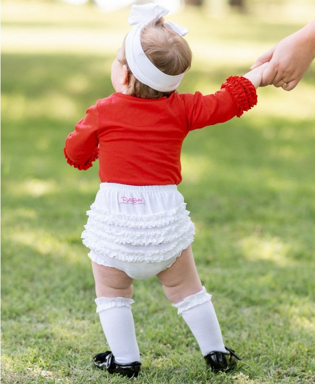 Ruffle Butts ラッフルバッツ 3-Pack White Navy Black Knee High Socks
