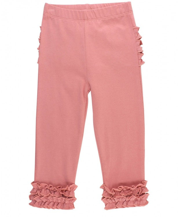 Ruffle Butts ラッフルバッツ Dusty Rose Ruffle Leggings