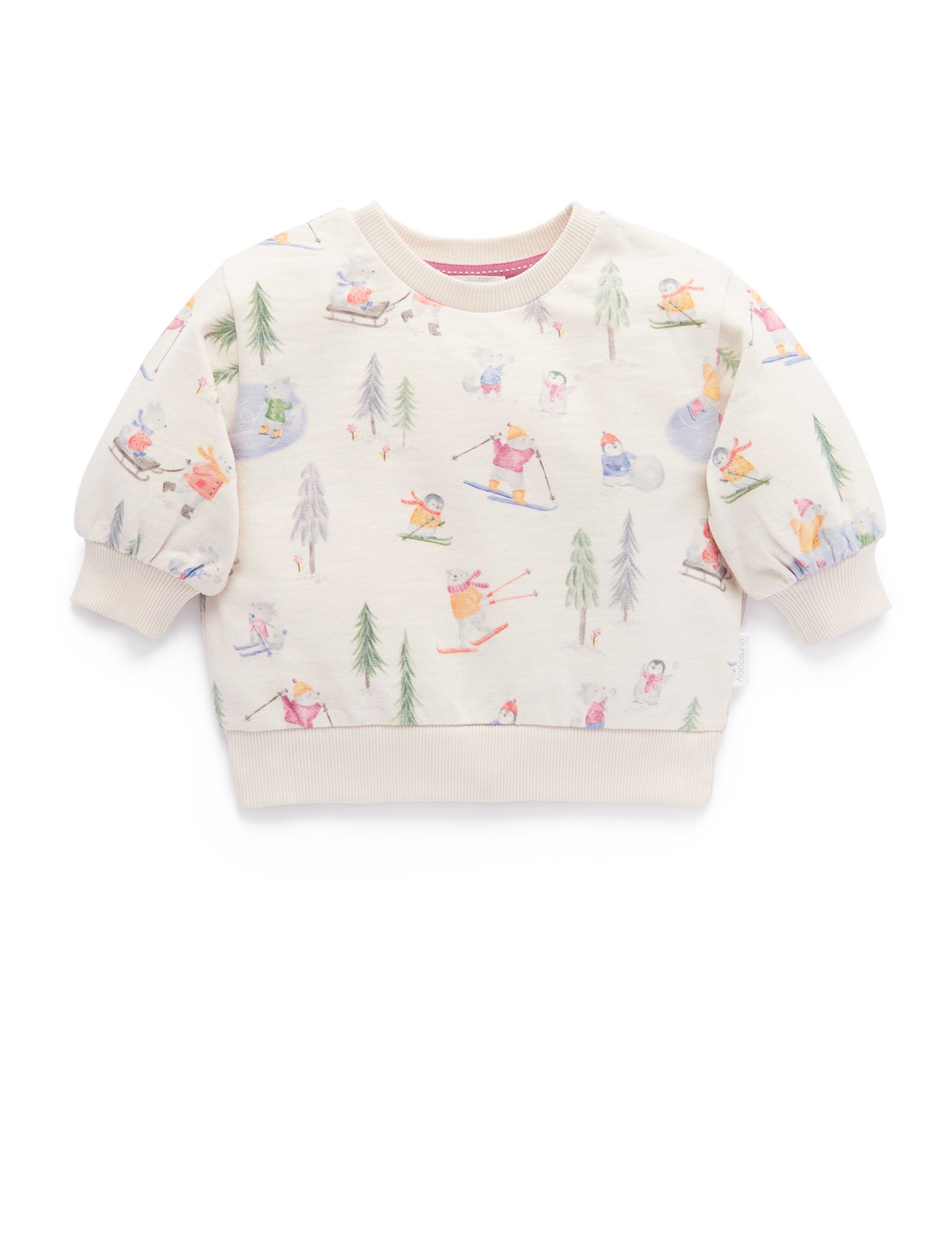 Purebaby Purebaby WINTER PLAY WINDCHEATER snow play print PB1039W23