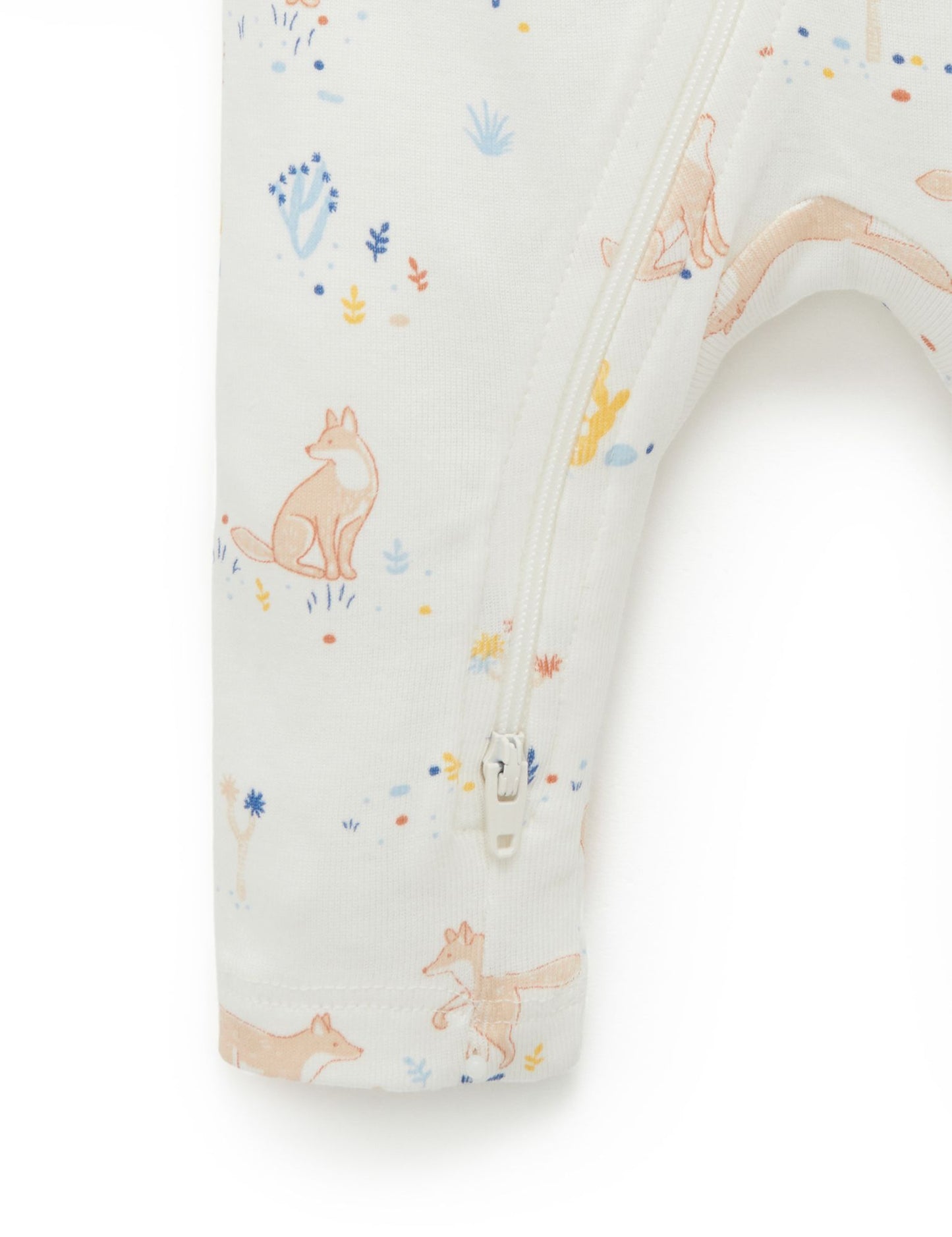 Purebaby ピュアベビー DESERT COYOTE ZIP GROWSUIT PN2055S20