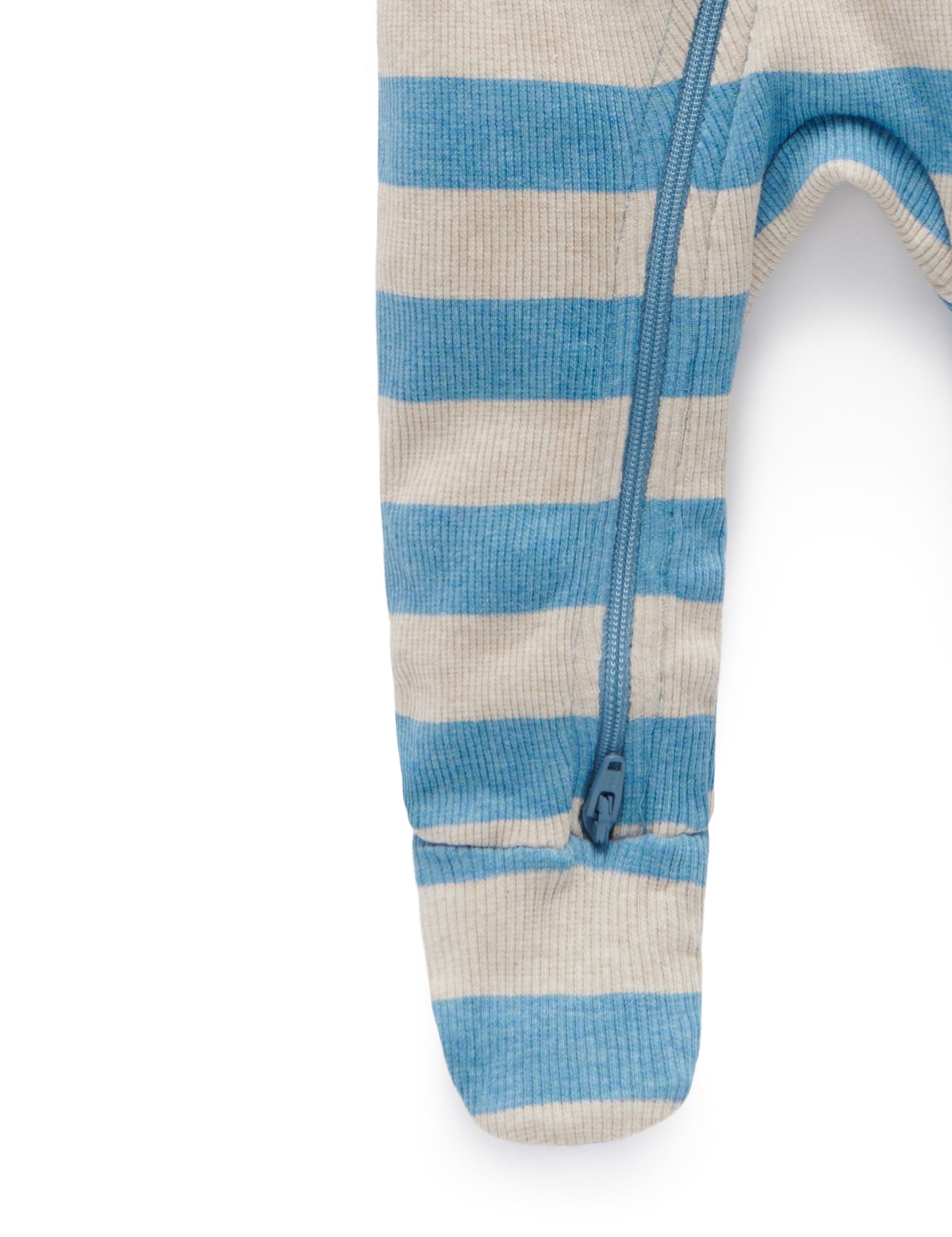 Purebaby TRUCK ZIP GROWSUIT PN1018W21