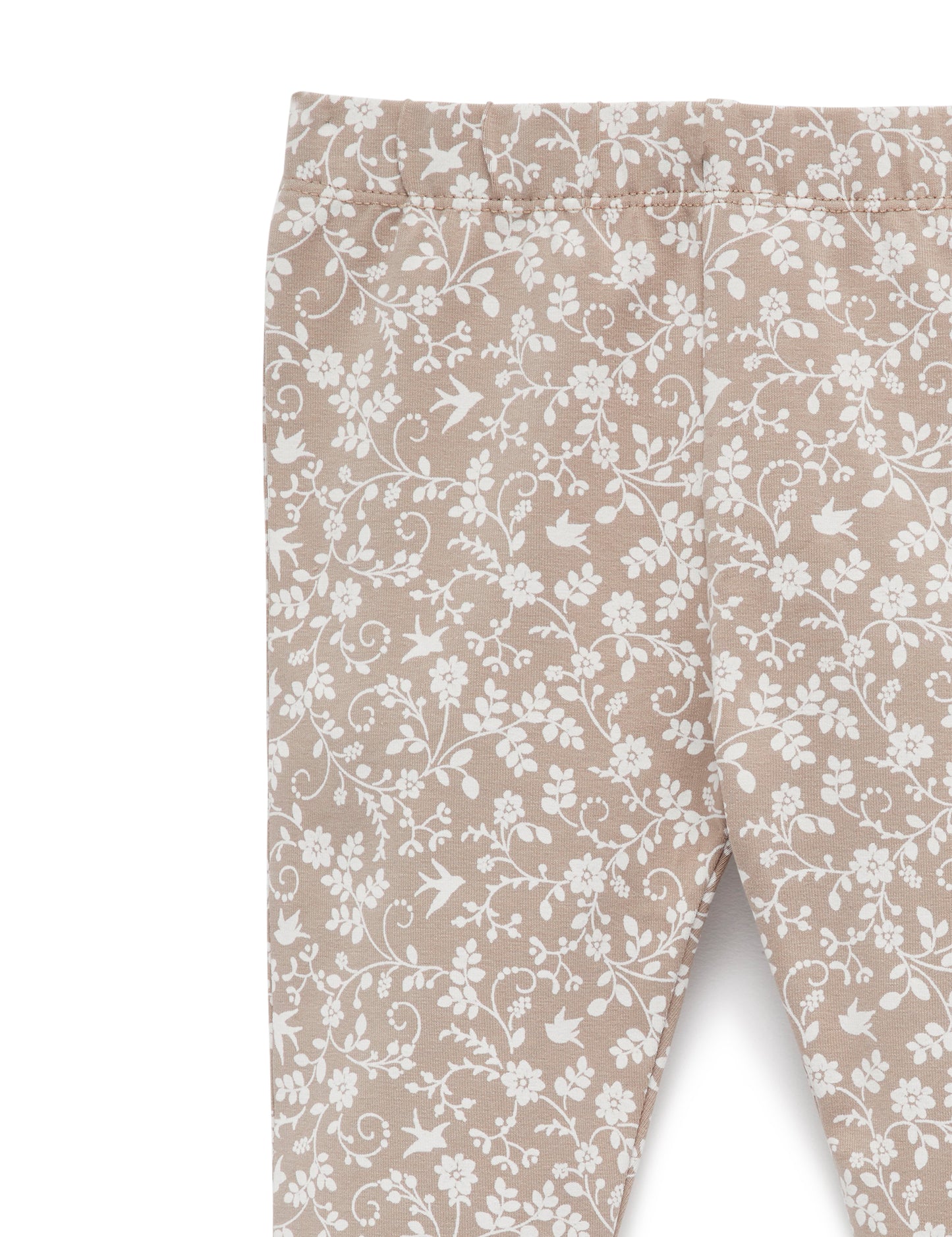 Purebaby BASIC LEGGINGS wild garden print PB1042W21