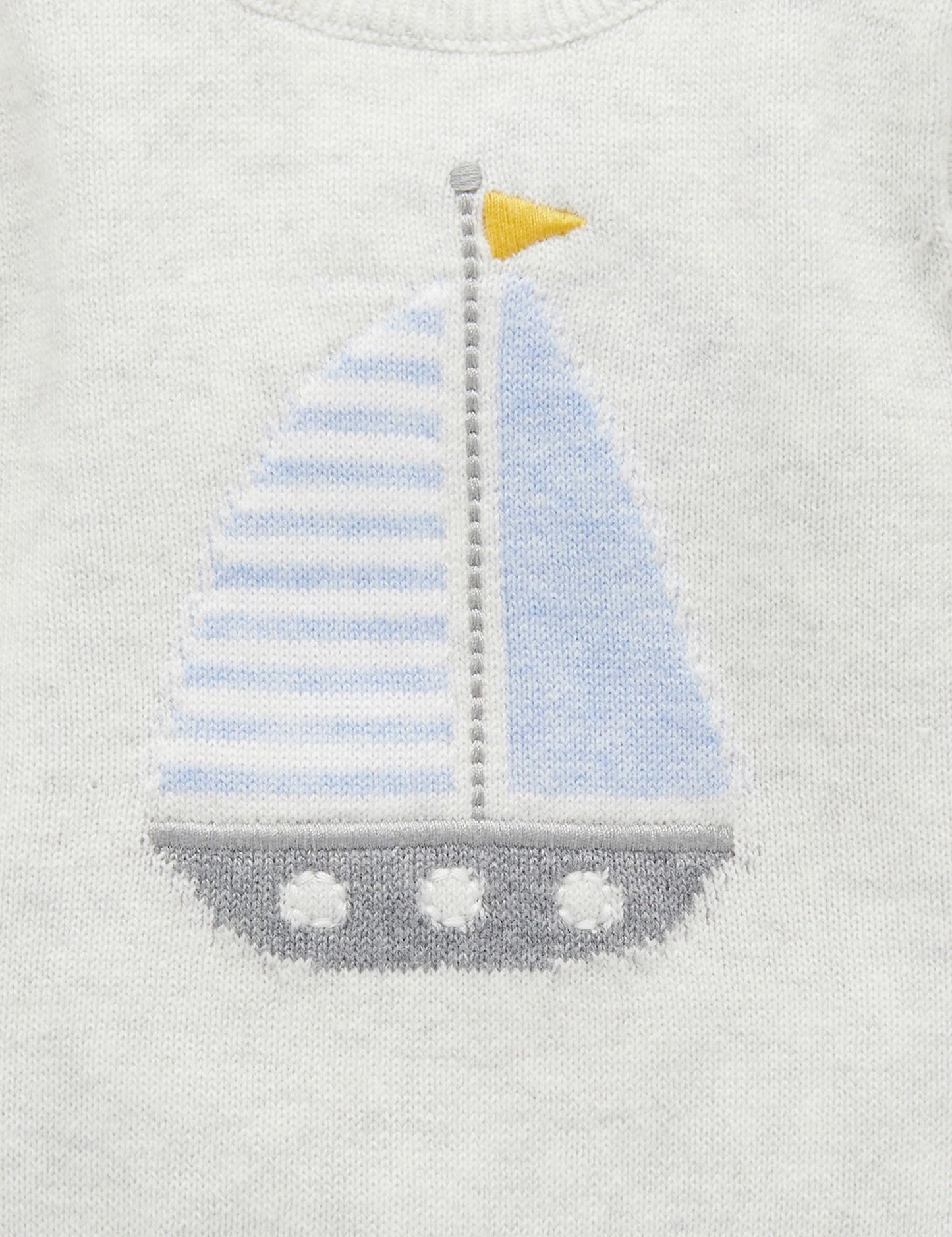 【0 last one】Purebaby ピュアベビー SEASIDE JUMPER PN1002S20