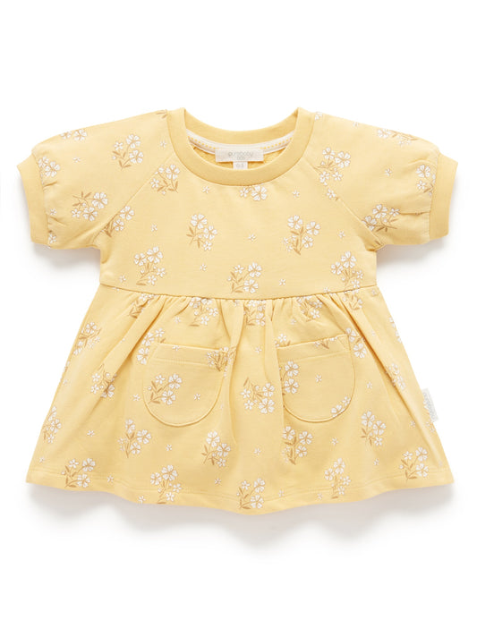 Purebaby Pure baby GATHERED DRESS PD1011S22