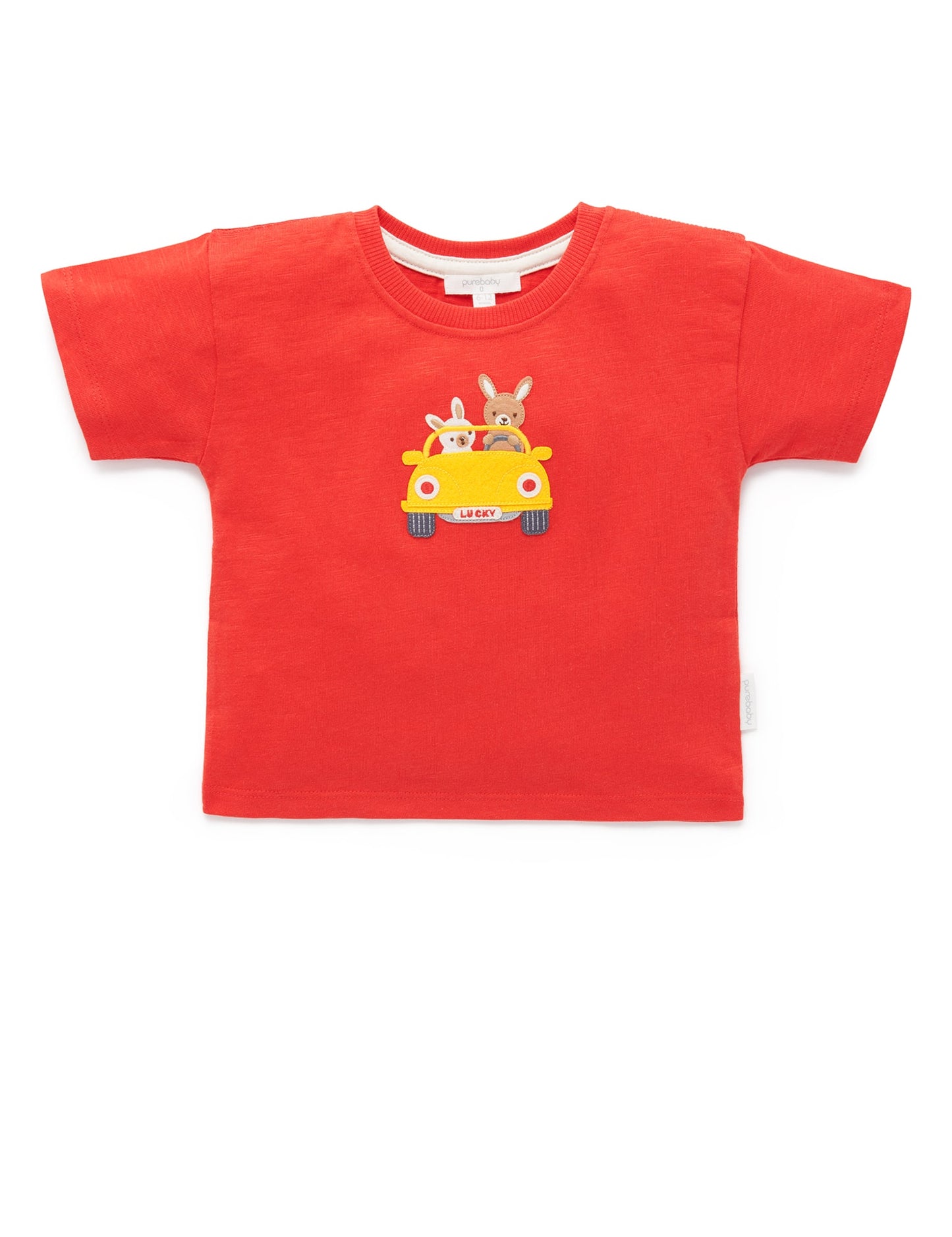 Purebaby Purebaby BEEP BEEP BUNNY TEE PD1017W23