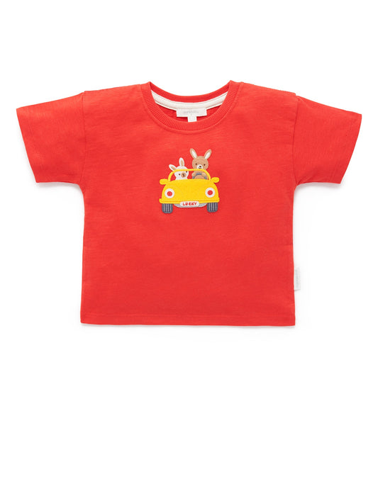 Purebaby Purebaby BEEP BEEP BUNNY TEE PD1017W23