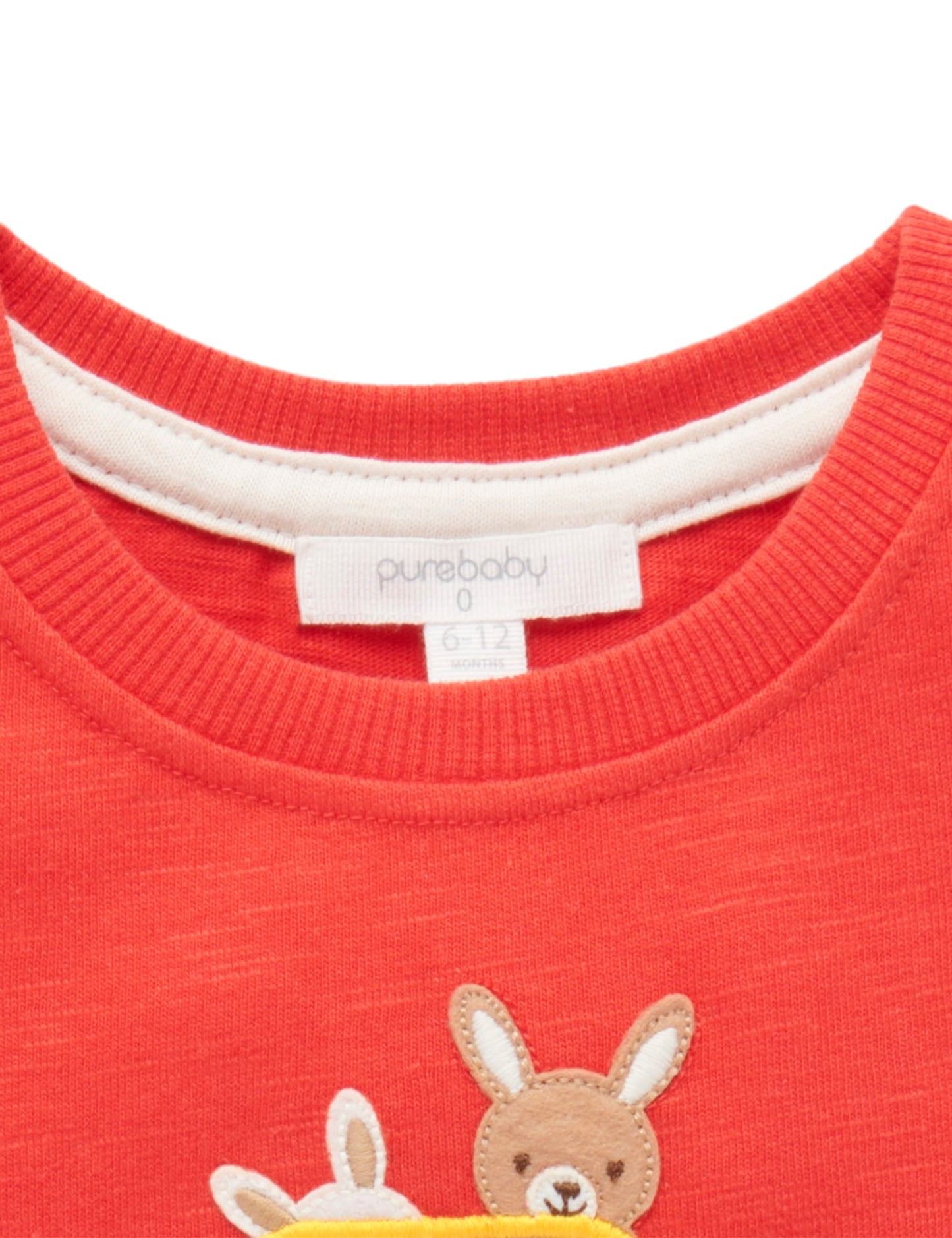 Purebaby Purebaby BEEP BEEP BUNNY TEE PD1017W23
