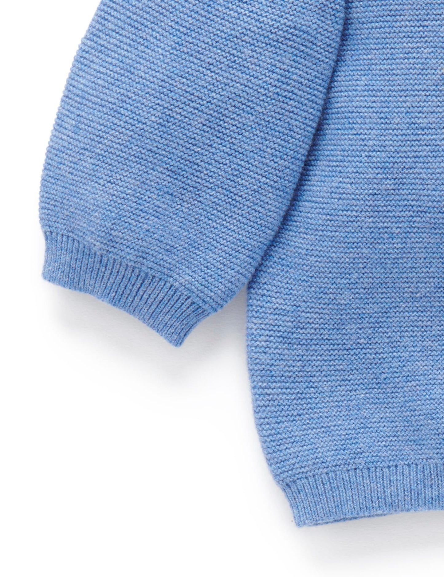 Purebaby Pure baby ARCTIC FRIEND JUMPER frost melange PN1031W23