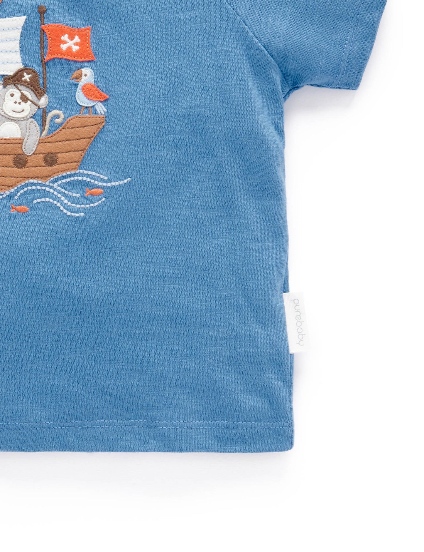 Purebaby Pure Baby HIGH SEAS RELAXED TEE PB2006S22