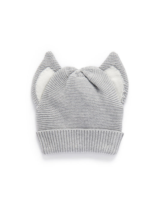 Purebaby Pure baby HUSKY EARS BEANIE PN1010W23