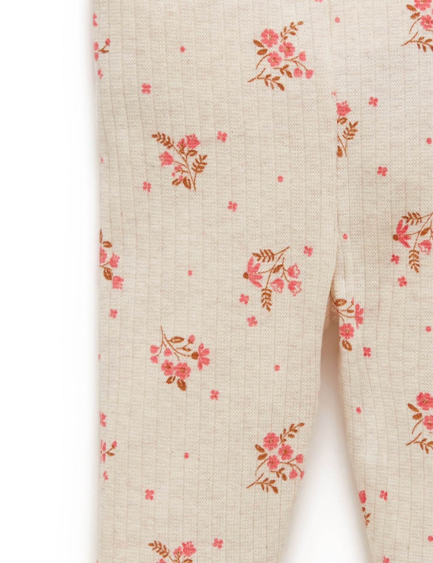 Purebaby ピュアベビー POCKET LEGGINGS posie print PN1003S21