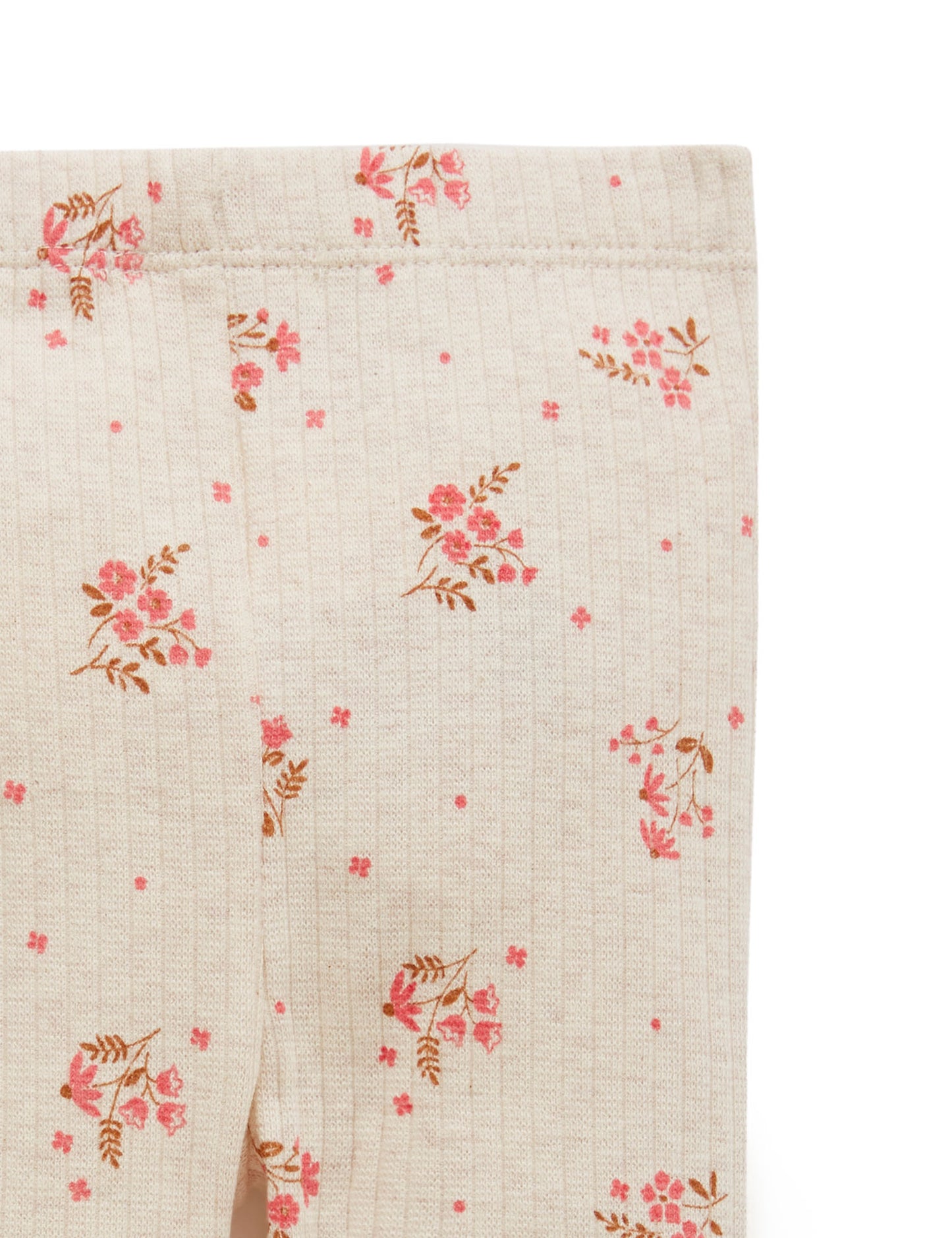 Purebaby ピュアベビー POCKET LEGGINGS posie print PN1003S21