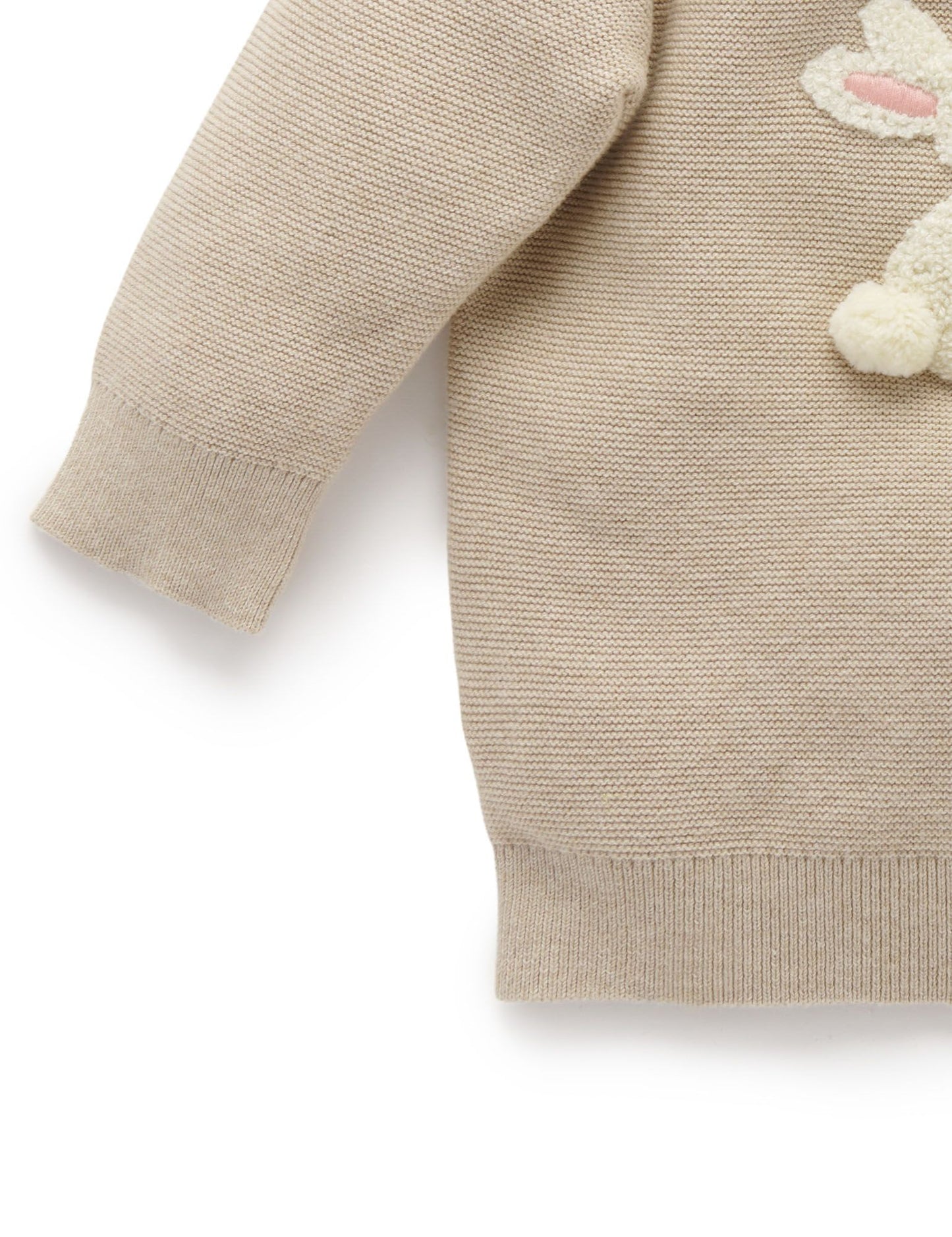 purebaby ピュアベビー Camel Bunny Jumper