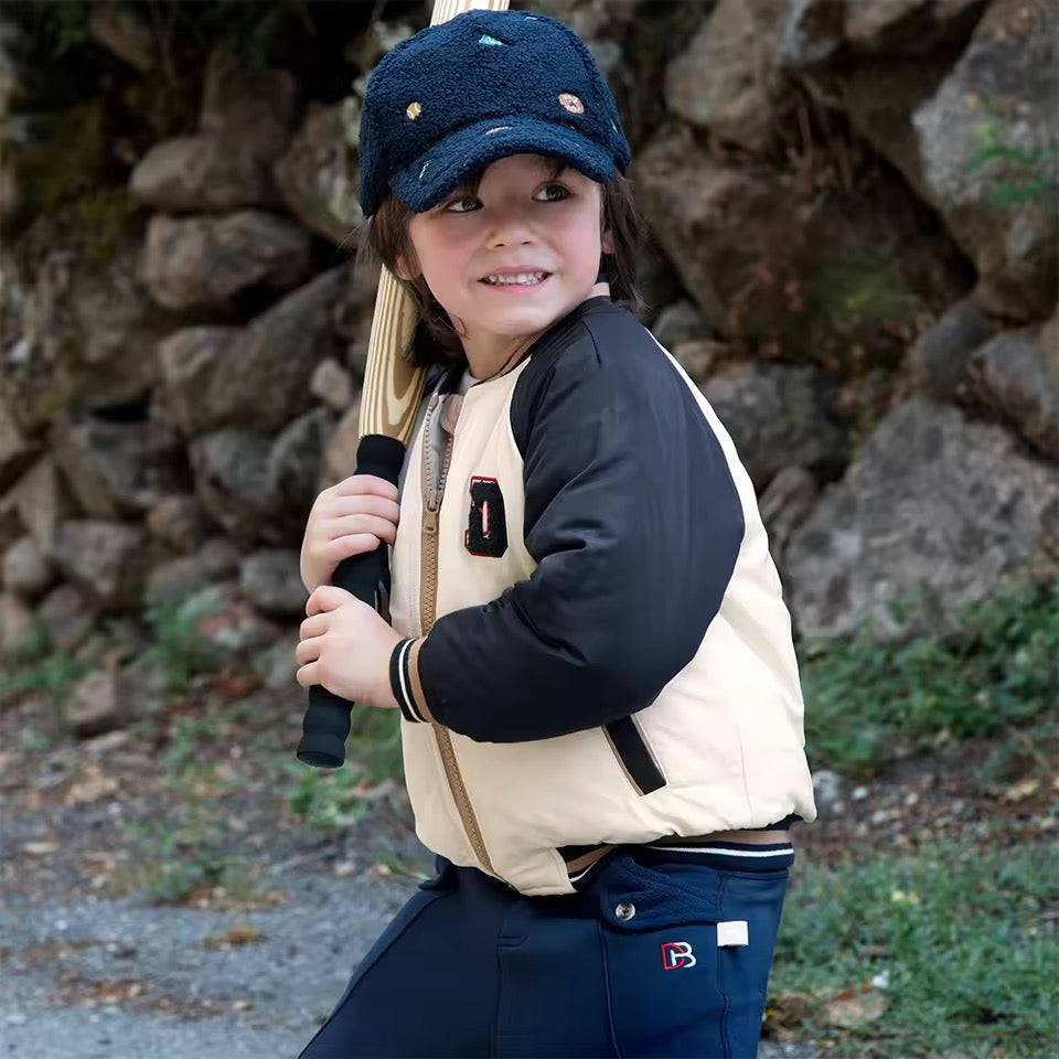 【予約】dave&bella デイブベラ　スタジャンデザインアウター　DB4253707