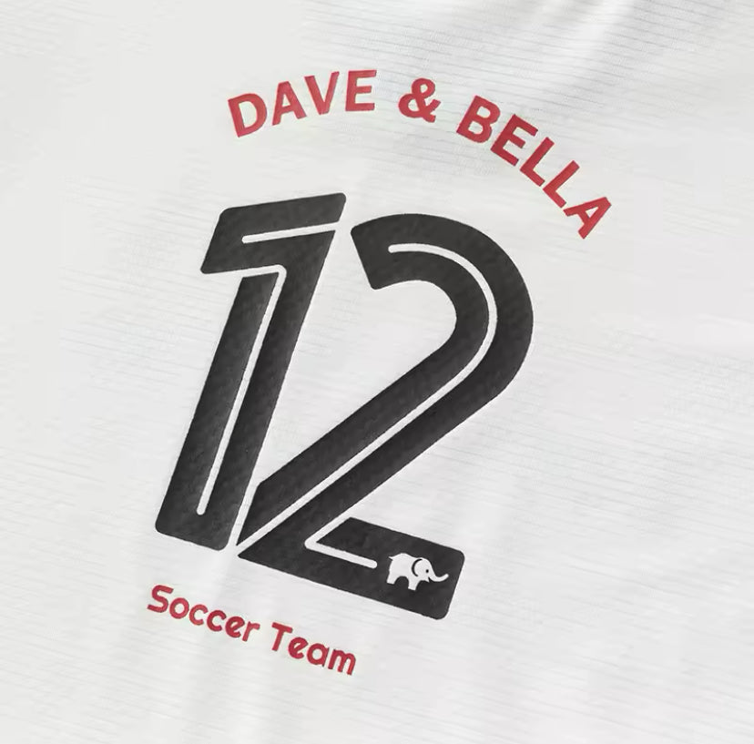 【予約】dave&bella デイブベラ　サッカーユニフォーム風セットアップ　DB2251600