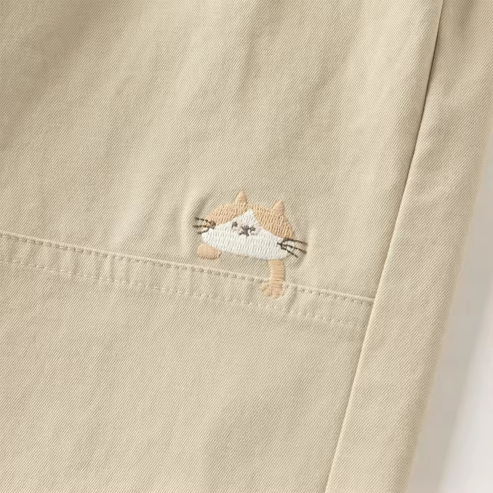 【予約】dave&bella デイブベラ　アニマル刺繍パンツ　DB3252500