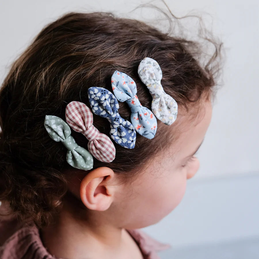 MIMI＆LULA　Flora bow clips