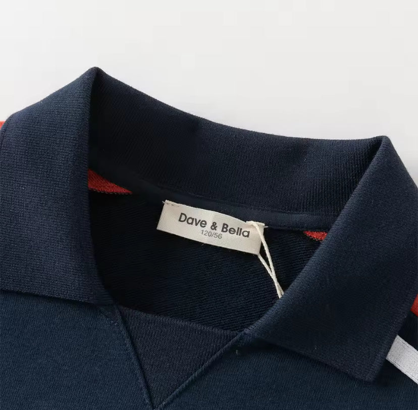 【予約】dave&bella デイブベラ　レッドライントップス　DK1260225